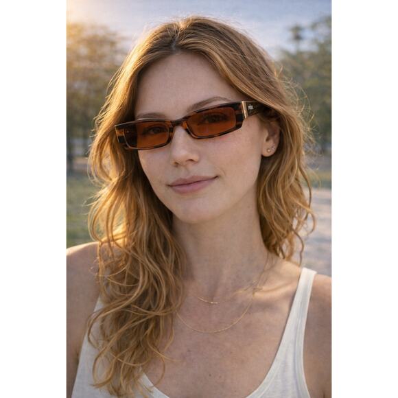 Miu Miu SMU03D 1BM-1Z1 Sunglasses FRAMES ONLY Brown Tan main image 11